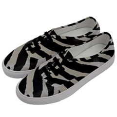 Zebra Print Men s Classic Low Top Sneakers by NSGLOBALDESIGNS2