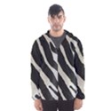 Zebra print Hooded Windbreaker (Men) View1