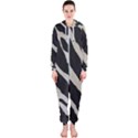 Zebra print Hooded Jumpsuit (Ladies)  View1