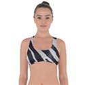 Zebra print Got No Strings Sports Bra View1