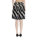 Zebra print Pleated Skirt View2