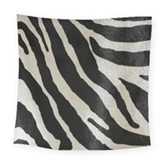 Zebra Print Square Tapestry (large) by NSGLOBALDESIGNS2