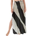 Zebra print Maxi Chiffon Tie-Up Sarong View1