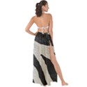 Zebra print Maxi Chiffon Tie-Up Sarong View2