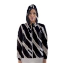 Zebra print Hooded Windbreaker (Women) View1