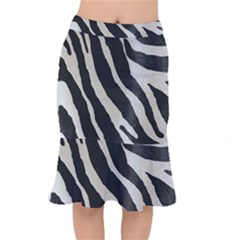 Zebra Print Mermaid Skirt by NSGLOBALDESIGNS2