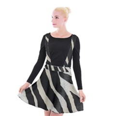 Zebra Print Suspender Skater Skirt by NSGLOBALDESIGNS2