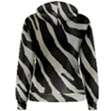 Zebra 2 print Women s Pullover Hoodie View2