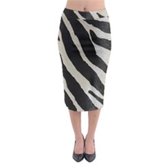 Zebra 2 Print Midi Pencil Skirt by NSGLOBALDESIGNS2