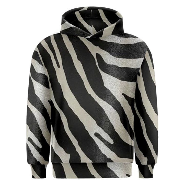 Zebra 2 print Men s Overhead Hoodie