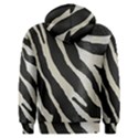 Zebra 2 print Men s Overhead Hoodie View2