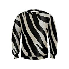 Zebra 2 Print Kids  Sweatshirt by NSGLOBALDESIGNS2