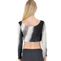 Stella animal print Long Sleeve Crop Top View2