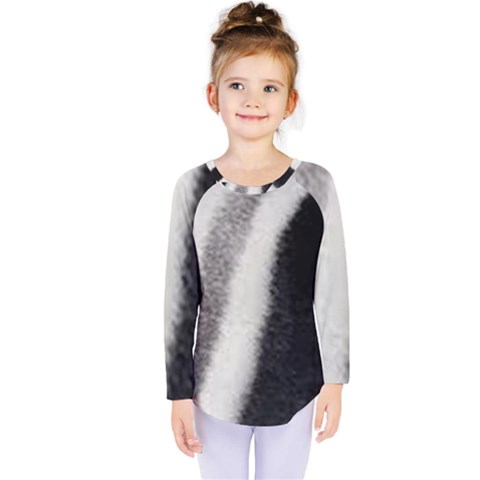 Stella Animal Print Kids  Long Sleeve Tee by NSGLOBALDESIGNS2