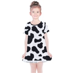 Cheetah Print Kids  Simple Cotton Dress by NSGLOBALDESIGNS2