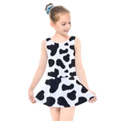 Cheetah Print Kids  Skater Dress Swimsuit