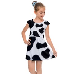 Cheetah Print Kids Cap Sleeve Dress by NSGLOBALDESIGNS2