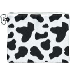 Cheetah Print Canvas Cosmetic Bag (xxxl)