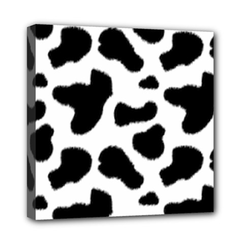 Cheetah Print Mini Canvas 8  X 8  (stretched) by NSGLOBALDESIGNS2