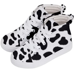 Cheetah Print Kid s Hi-top Skate Sneakers