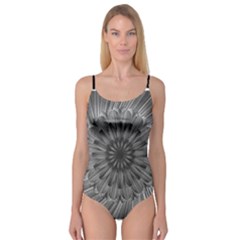 Sunflower Print Camisole Leotard  by NSGLOBALDESIGNS2