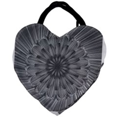 Sunflower Print Giant Heart Shaped Tote by NSGLOBALDESIGNS2