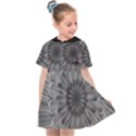 Sunflower print Kids  Sailor Dress View1