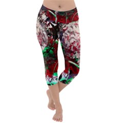 Dedelion Lightweight Velour Capri Yoga Leggings