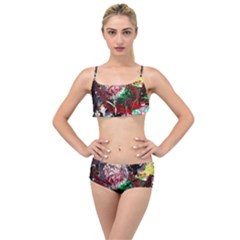 Dedelion Layered Top Bikini Set