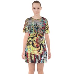 Little Bird Sixties Short Sleeve Mini Dress