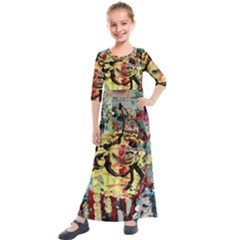 Little Bird Kids  Quarter Sleeve Maxi Dress