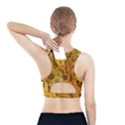 Yellow Zinnias Sports Bra With Pocket View2