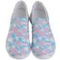 Transgender Pride Hearts; A cute Trans Pride motif! Men s Lightweight Slip Ons View1