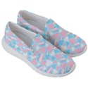 Transgender Pride Hearts; A cute Trans Pride motif! Men s Lightweight Slip Ons View3