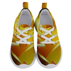 Soft Yellow Rose Running Shoes by bloomingvinedesign