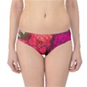 Pink Zinnias Hipster Bikini Bottoms View1