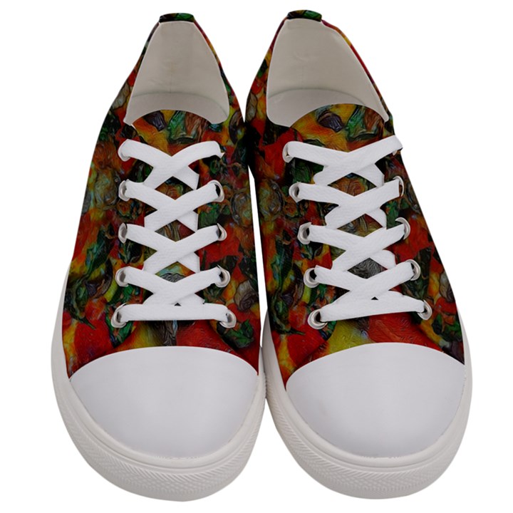 Pizza Women s Low Top Canvas Sneakers