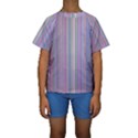 Broken Tv Screen Kids  Short Sleeve Swimwear View1