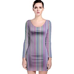 Broken Tv Screen Long Sleeve Bodycon Dress by dressshop