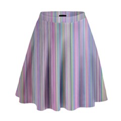 Broken Tv Screen High Waist Skirt by dressshop