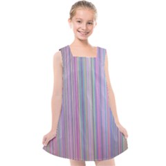 Broken Tv Screen Kids  Cross Back Dress by dressshop