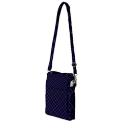 Blue Plaid  Multi Function Travel Bag