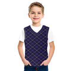 Blue Plaid  Kids  Sportswear by dressshop