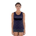 Blue Plaid  Sport Tank Top  View1