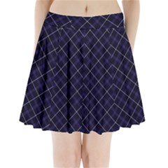 Blue Plaid  Pleated Mini Skirt by dressshop