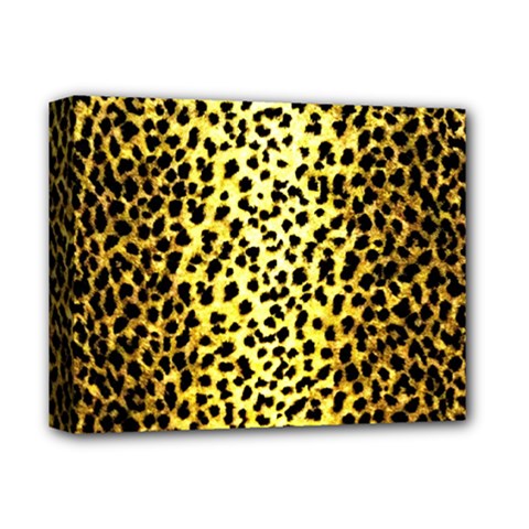 Leopard 1 Leopard A Deluxe Canvas 14  X 11  (stretched) by dressshop