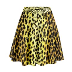 Leopard 1 Leopard A High Waist Skirt by dressshop