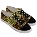 Leopard 1 Leopard A Men s Low Top Canvas Sneakers View3