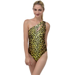 Leopard 1 Leopard A To One Side Swimsuit