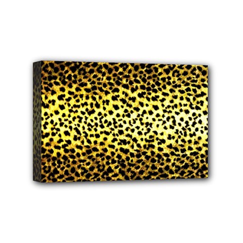 Leopard Version 2 Mini Canvas 6  X 4  (stretched) by dressshop